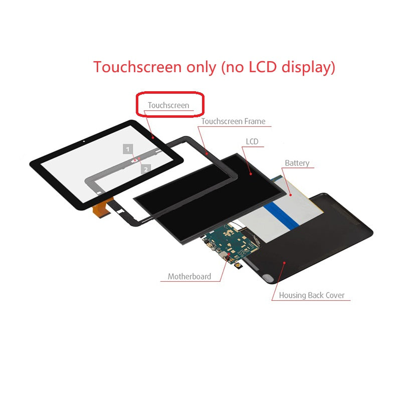 7 inch Touch Screen Panel Digitizer For Veidoo V88