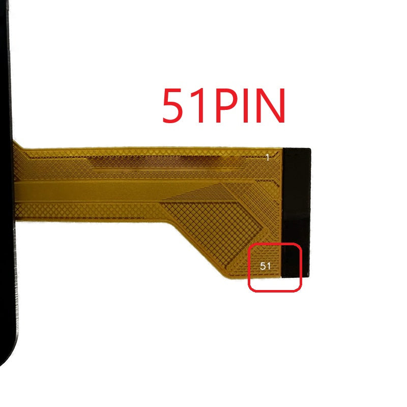 Para la tableta Logicom La Tab 130 de 10.1 pulgadas, panel de pantalla táctil digitalizador de cristal