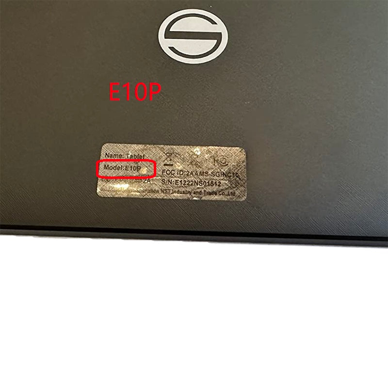 Pantalla táctil digitalizadora de 10,1 pulgadas para tableta SGIN 10 HD Kid SAFE E10P C10