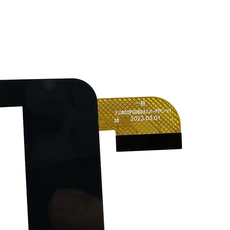 Digitalizador de pantalla táctil de 8" para YJ1802PG080A2J1-FPC-V1