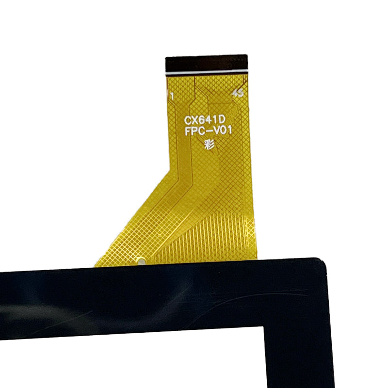 Panel táctil de 10,1 pulgadas con cristal digitalizador para CX641D FPC-V01 FPC-V02