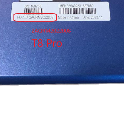 Panel de pantalla táctil digitalizador de cristal de 8 pulgadas para FOXXD T8 PRO