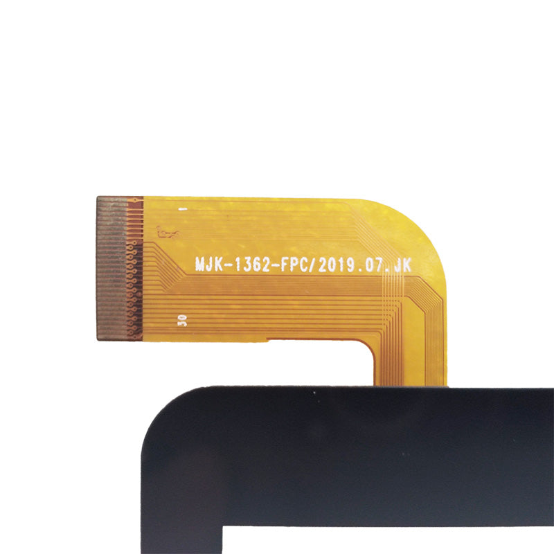 Close-up of Flex Cable Connector for MJK-1362-FPC Digitizer, 7" Tablet Repair Part