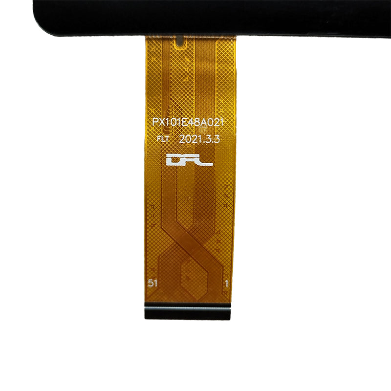 PX101E48A021 Panel de pantalla táctil digitalizador de cristal de 10,1 pulgadas