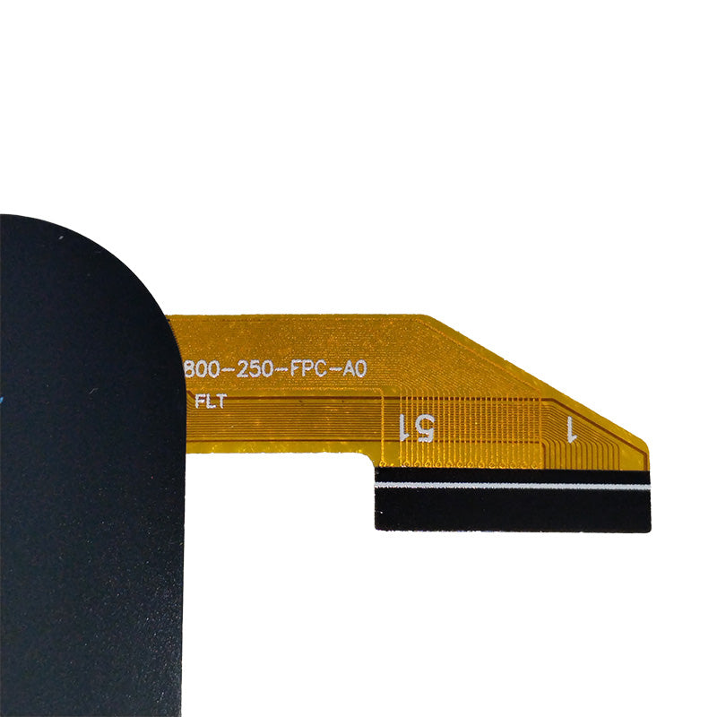 Panel táctil de 8 pulgadas con cristal digitalizador para XC-PG0800-250-FPC-A0