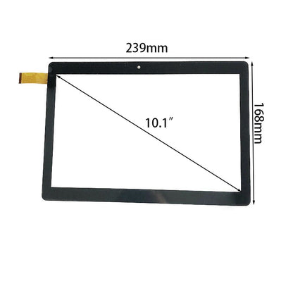 Nuevo panel de sensor de cristal digitalizador de pantalla táctil DP101580-F1-A de 10,1 pulgadas