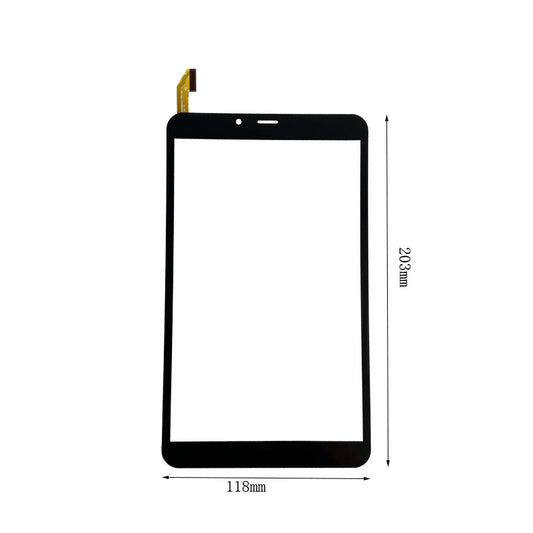 8インチ Touch Screen Digitizer for YJ1859PG080A2J1-FPC-V0