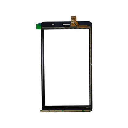 Rear side of the touch screen digitizer for Alcatel 1T 7 9013T showing cable orientation