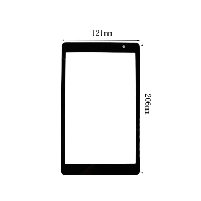 Front view of 8" tablet touch screen digitizer for DIALN X8 X8G