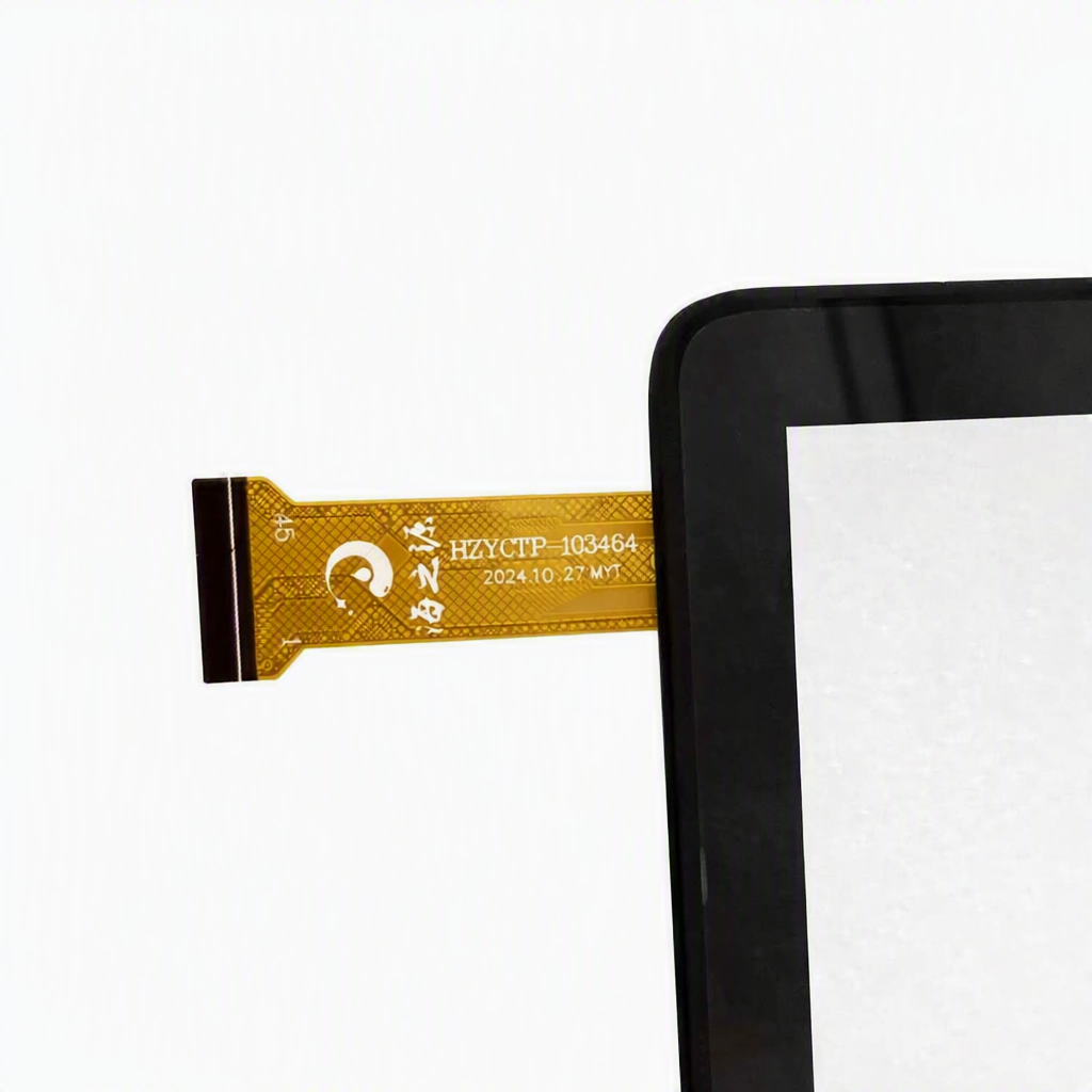 Flex cable FPC connector detail for HZYCTP-103464 touch screen digitizer replacement