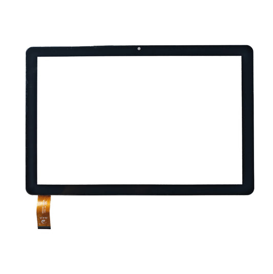 Front view of 10.1 inch replacement touch screen digitizer glass for HZYCTP-103638 tablet