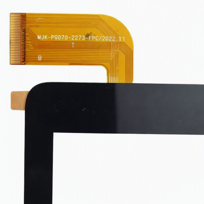 Flex cable FPC connector detail for MJK-PG070-2273-FPC touch screen digitizer replacement