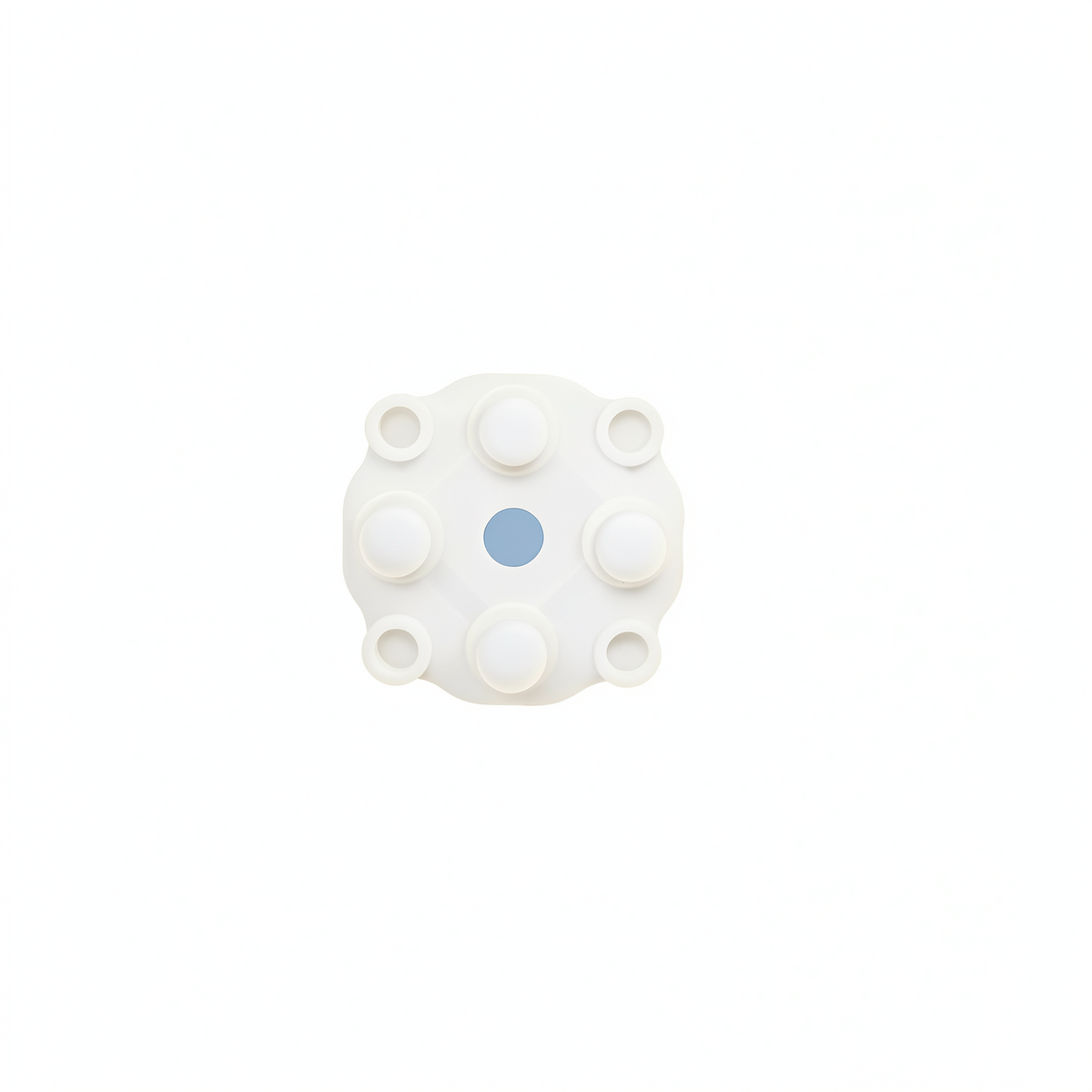 Replace the conductive rubber pads on the R36S to fix unresponsive buttons.