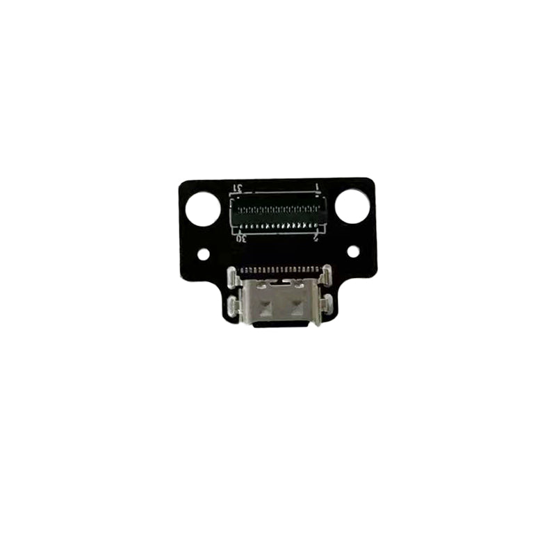 Front view of the replacement USB Type-C charging port dock connector sub board for POCKAM P12 Pro