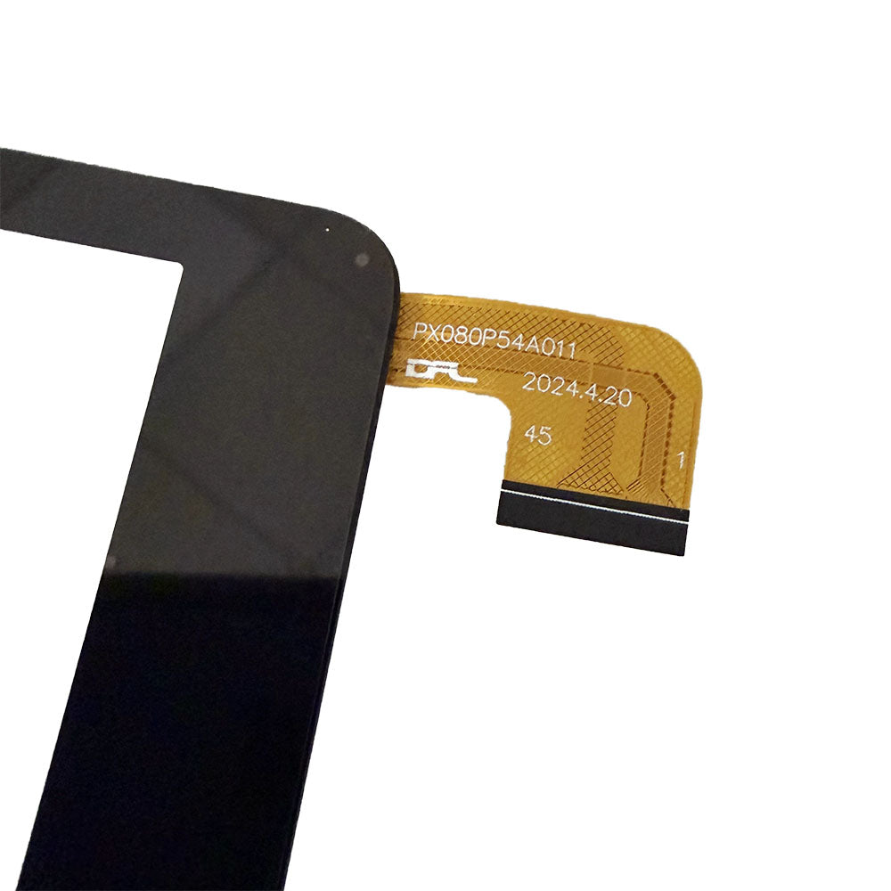 Close-up view of the internal flex cable for PX080P54A011 to verify the connector pins and hardware version