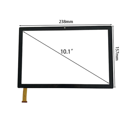 Relndoo Tab10 touch screen digitizer panel glass front view