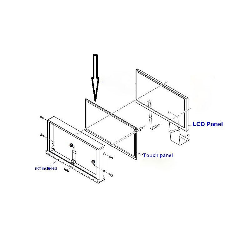 Para Sony XAV-65 XAV65 6.2" Reemplazo de Digitalizador de Pantalla Táctil de Estéreo de Coche