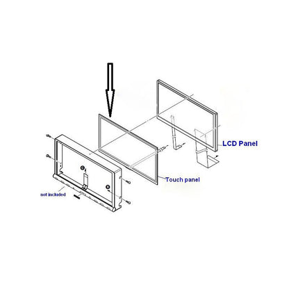 Para Sony XAV-65 XAV65 6.2" Reemplazo de Digitalizador de Pantalla Táctil de Estéreo de Coche