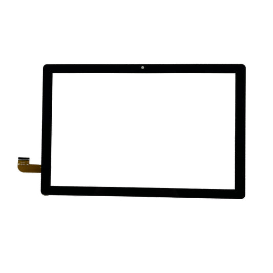 Front view of 10.1 inch replacement touch screen digitizer glass for XC-PG1010-568-FPC-A0