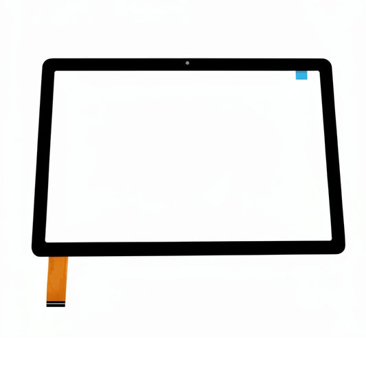 yj2073gg101a2j2-fpc-v0 tablet touch screen digitizer panel glass front view