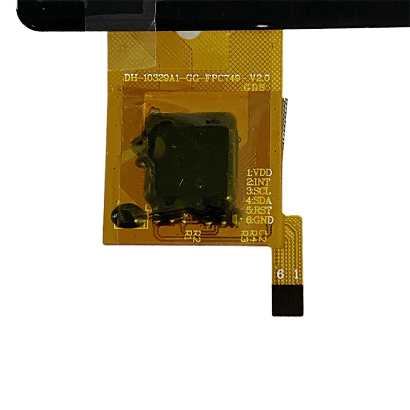 Digitalizador de pantalla táctil de 10,1" - DH-10329A1-GG-FPC749-V2.0 / CX031D FPC-001