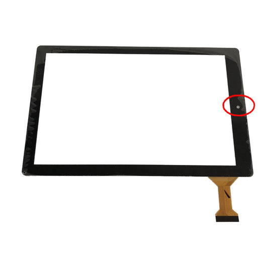 RCA RCT6A06E12 touch screen digitizer panel glass front view