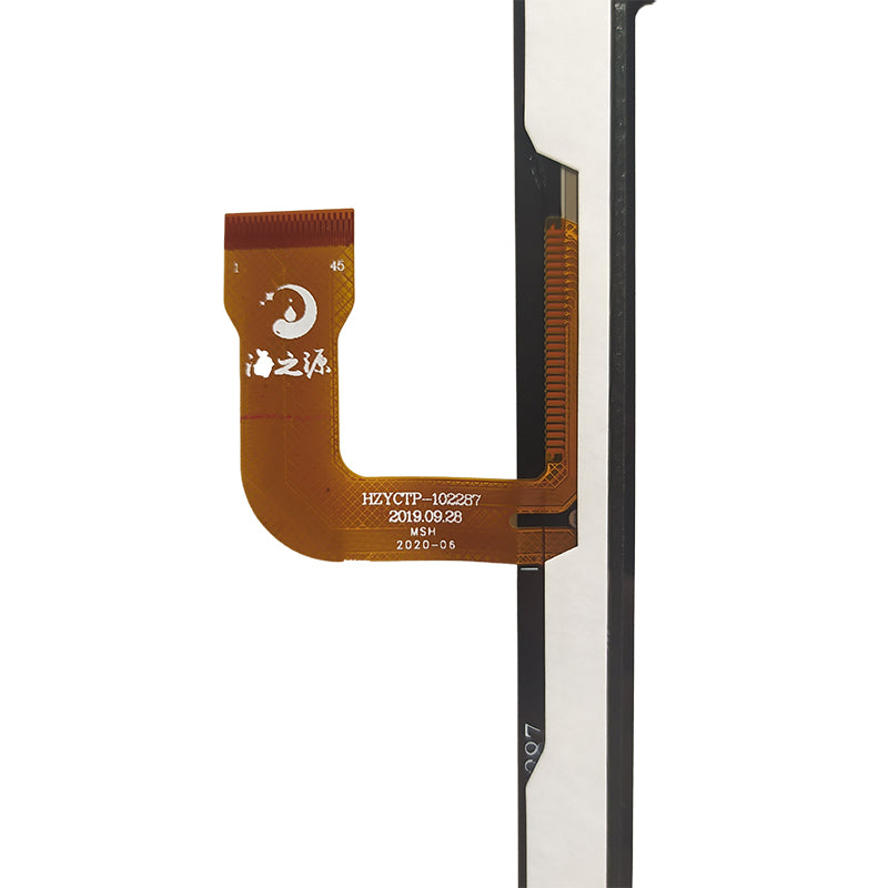 HZYCTP-102287 touch panel flex cable and ribbon connector detail