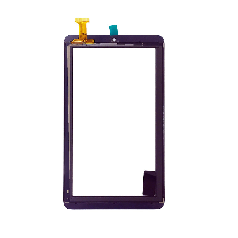 Back view of Kurio Tab 2 C15114 touch screen glass showing adhesive tape