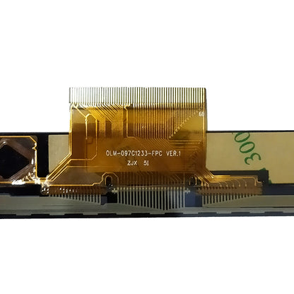 Flex cable FPC connector detail for OLM-097C1001-FPC touch screen digitizer replacement